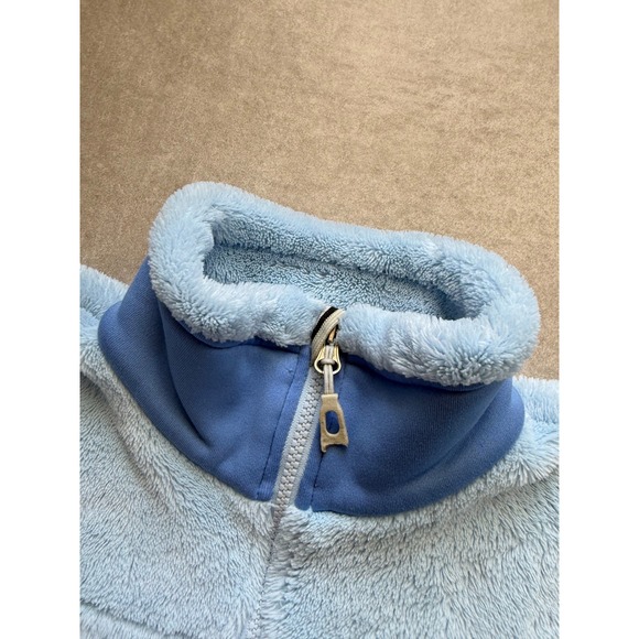 Mountain Hardwear Monkey Woman Fleece Jacket Blue Full Zip Polartec Small - Picture 5 of 9